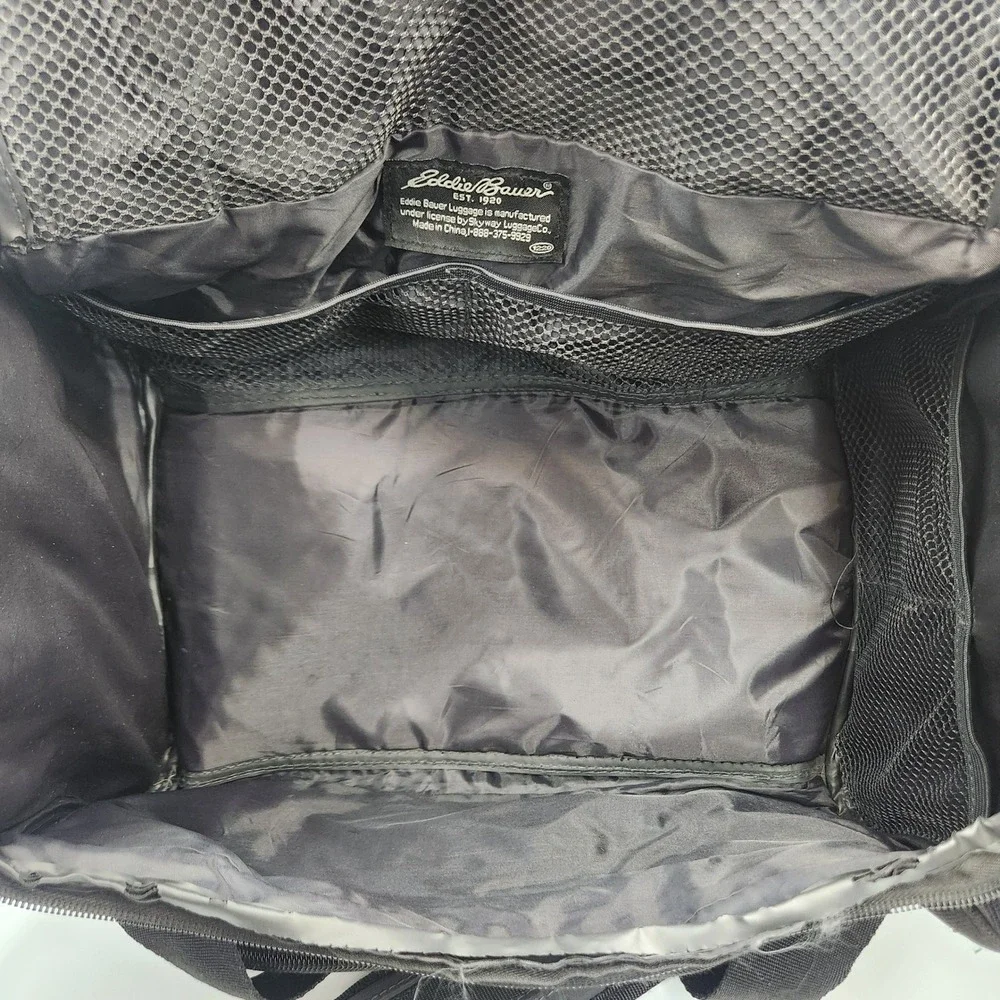 Eddie Bauer Camera Bag Padded Travel Gear Shoulder‎ Bag Black
